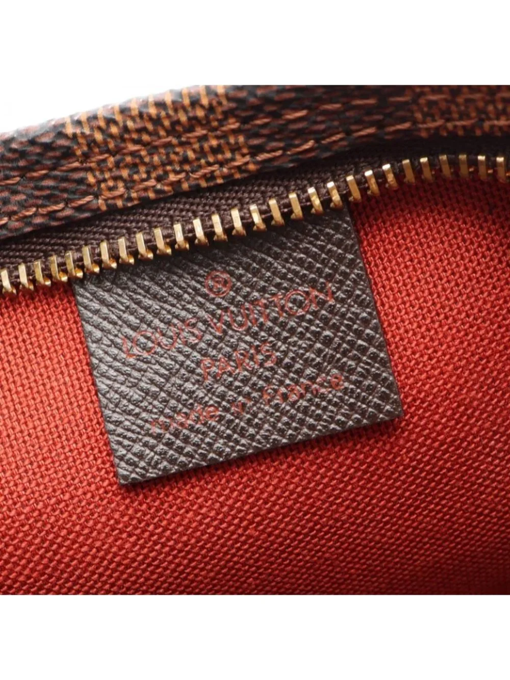 Louis Vuitton Trousse Makeup Canvas Leather Handbag